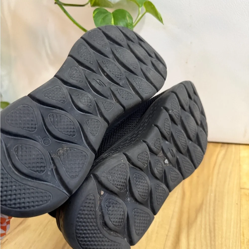Skechers Black GOwalk Mesh Slip-On Sneakers - Picture 4 of 11